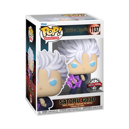 Funko Pop! Satoru Gojo - Jujutsu Kaisen - Figurine Vinyle 9.5cm - Collection Officielle