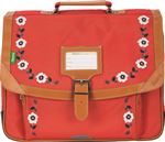 Cartable scolaire Tann's Broderies Andrea 38 cm Rouge