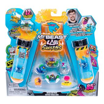 ASST 12 MINIS FIG. SWARMS ATOMIC - MRBEAST LAB