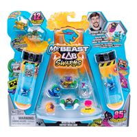 Coffret 12 mini figurines MrBeast Lab Swarms Atomic Modèle aléatoire