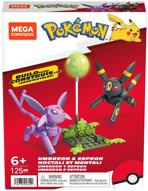 Mega Construx Pokemon coffret Le Défi des Dresseurs, 6 figurines à  construire, jeu de briques de construction, 276 pièces, pour enfant dès 6  ans, GNV47 : : Jeux et Jouets