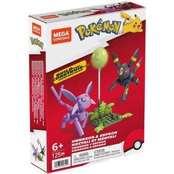 Jeu de construction Mega Bloks Mega Construx Pokémon Noctali et Mentali