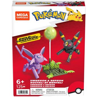 Jeu de construction Mega Bloks Mega Construx Pokémon Noctali et Mentali