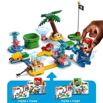 LEGO® Super Mario™ 71398 Ensemble d'extension Le bord de mer de Dorrie