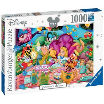 Puzzle 1000 pièces Ravensburger Alice au pays des merveilles