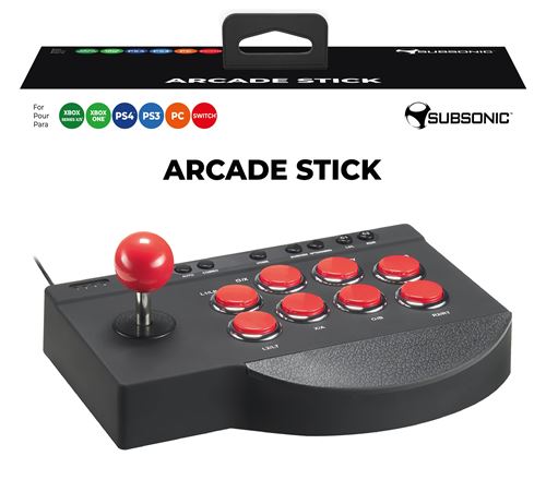 Duokon Manette de jeu d'arcade filaire - Joystick d'arcade pour Switch Duokon Manette de jeu d'arcade filaire - Joystick d'arcade pour Switch