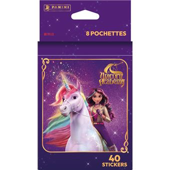 Panini – Blister L'École Des Licornes, 8 Pochettes De Stickers – Collection Magique Pour Enfants