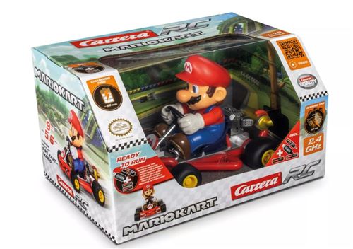 Voiture Radio Commandée Carrera Pipe Kart Mario