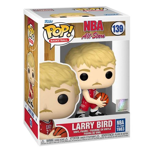 Figurine Funko Pop NBA Legends Larry Bird Red All Star Uni 1983