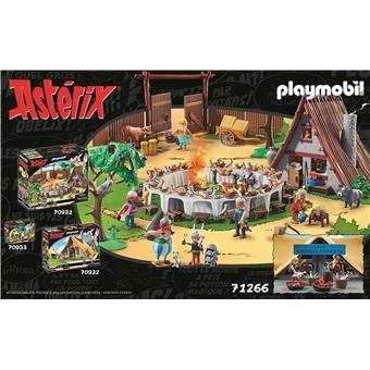 Playmobil Astérix 71266 Hutte d'Ordralfabétix