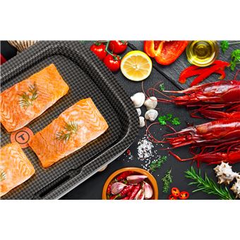 Plancha Tefal Des Saveurs Gourmet CB658P01 2400 W Gris | fnac Belgique Plancha Tefal Des Saveurs Gourmet CB658P01 2400 W Gris | fnac Belgique