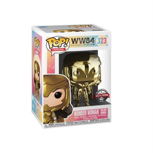 Funko Pop Heroes: Ww 1984- Ww Gold Power (Gd Ch)