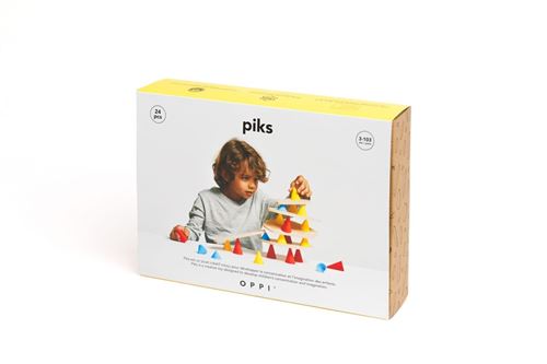 Jeu créatif en bois Piks Oppi Petit 24 pièces État correct - N/A reconditionné disponible sur Fnac