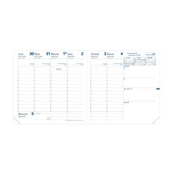 Agenda scolaire Quo Vadis 2022 2023 Executif Bloom Tulipes