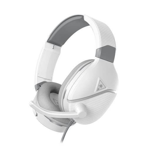 Micro Casque Gaming filaire Turtle Beach Recon 200 2ème génération Blanc