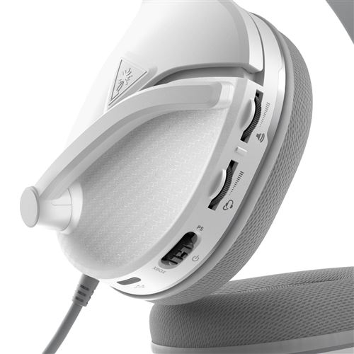 Turtle Beach Recon 200 Blanc Casque Gaming avec amplificateur - les Prix  d'Occasion ou Neuf