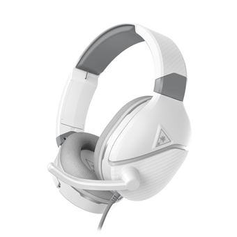 Micro Casque Gaming filaire Turtle Beach Recon 200 2ème génération Blanc