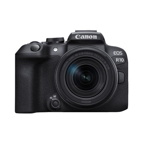 Appareil Photo Hybride Canon EOS R10 + RF-S 18-150mm f/3.5-6.3 IS STM – 24,2 MP, Vidéo 4K - vue 3