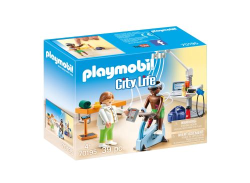 Playmobil City Life 70195 Cabinet De Kinésithérapeute
