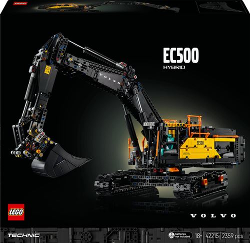 Lego Technic Lego® Technic 42215 Pelleteuse Volvo Ec500 Hybride