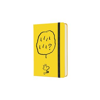 Agenda journalier Moleskine Format de poche Edition limitée 2022 Peanuts Piano