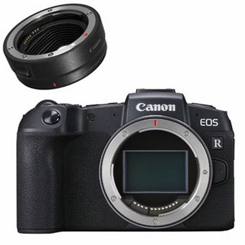 Hybride Canon EOS RP Boîtier nu + Bague d’adaptation EF>EOS R