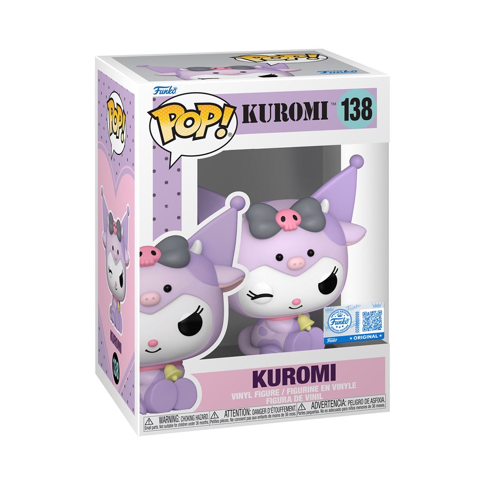 Funko Pop! Kuromi (met ballonnen) Vinyl Figuur Exclusief #85 Funko Pop! Kuromi (met ballonnen) Vinyl Figuur Exclusief #85