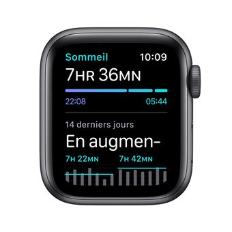 Apple Watch Nike SE (GPS + Cellular) - 40 mm - Space grau 