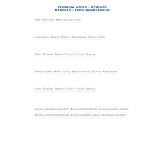 Agenda civil semainier Affaires spiralé - 10x15 cm - 2024 - Quo