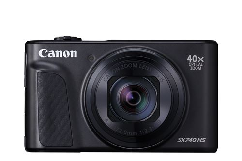 Compact Canon PowerShot SX740 HS Noir État correct - Canon reconditionné disponible sur Fnac