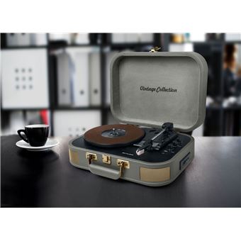 Platine vinyle Bluetooth Muse MT-201 BTG Collection Vintage Taupe