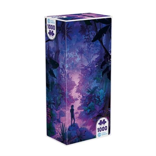 Puzzle 1000 pièces Iello Universe Neon Forest 4 - Iello