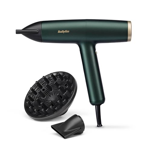 Babyliss Vert Sèche-Cheveux D6555de Air Power Pro 1700W - Technologie Ionique Anti-Frisottis - Neuf - Image 5