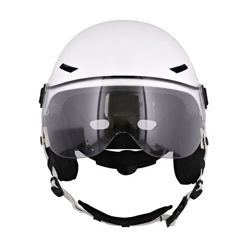 Tnb Blanc Casque Vélo Avec Visière T'nb Urban Moov Taille M