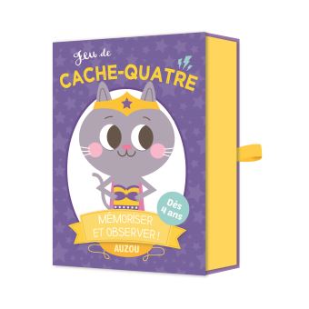 Jeu de Cache-Quatre Auzou