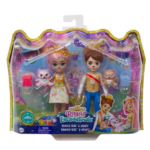 Mini-Poupée Enchantimals Bonita Et Bannon Ours