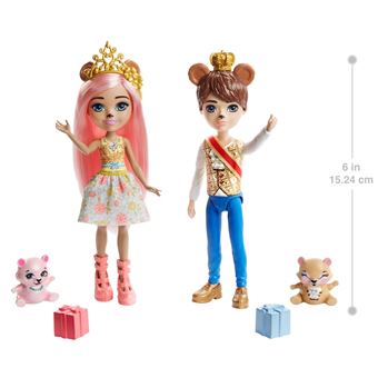 Mini-poupée Enchantimals Bonita et Bannon Ours