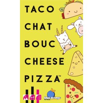 Jeu de société Blue Orange Taco Chat Bouc Cheese Pizza