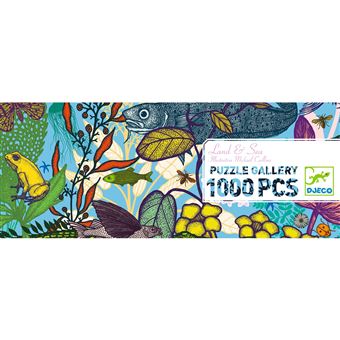 Puzzle 1000 pièces Djeco Land and Sea