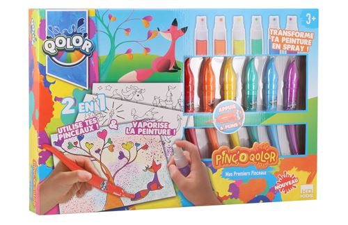 Coffret stylo et spray de peinture Pinc’o Qolor KD