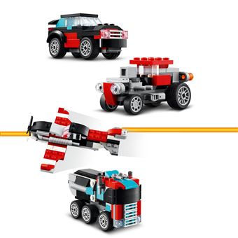 LEGO® Creator 31146 Le camion remorque avec hélicoptère