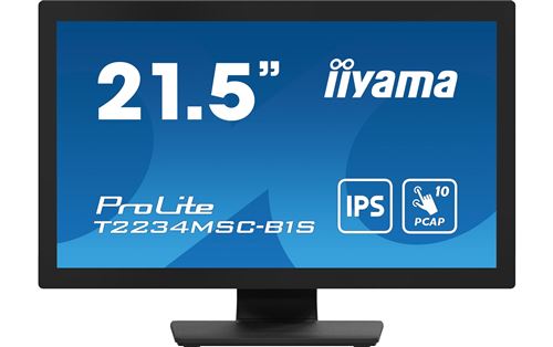 Iiyama Noir Prolite T2234msc-B1s Écran Plat De Pc 54,6 Cm (21.5 ) 1920 X 1080 Pixels Full Hd Écran Tactile - Neuf - Image 5