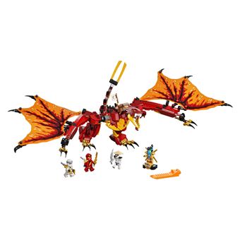 LEGO® Ninjago® 71753 L'attaque du dragon de feu