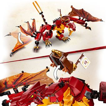 LEGO® Ninjago® 71753 L'attaque du dragon de feu