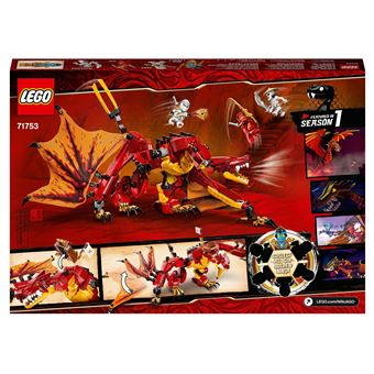 LEGO® Ninjago® 71753 L'attaque du dragon de feu