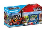 Playmobil City Action 70772 Chariot élévateur avec cargaison