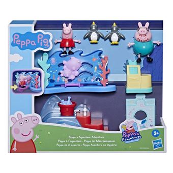 Figurines Peppa Pig à l’aquarium