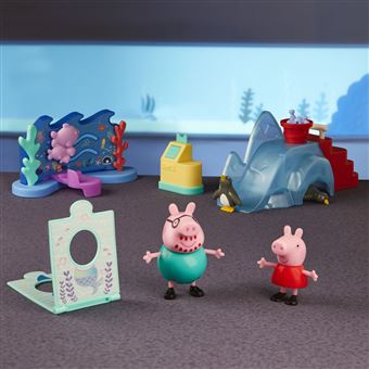 Figurines Peppa Pig à l’aquarium