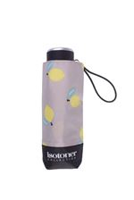 Parapluie Isotoner 5 sections acier ouverture manuelle Ultra Slim Citron