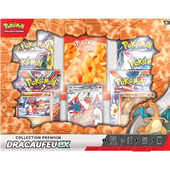 Carte à collectionner Pokémon Coffret Collection Premium Dracaufeu ex -  Carte à collectionner - Achat & prix